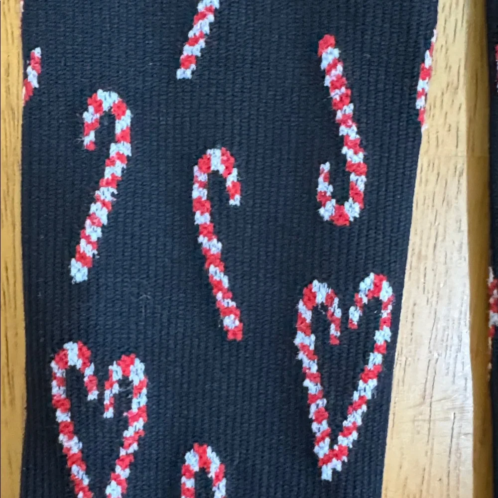 Nursemates Nurse Sweet But Twisted Candy Cane Compression Holiday Fun Socks